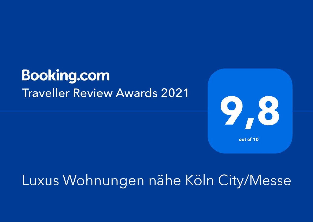 Luxus Wohnungen Naehe Koeln City/Messe 贝尔吉施-格拉德巴赫 外观 照片